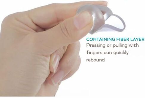 4 قطع من واقيات الزوايا الشفافة للطفل - واقيات زوايا المائدة المستديرة السميكة من السيليكون - وسادة ذات حافة ناعمة للأثاث والزجاج وطاولات القهوة - مصدات سلامة للأطفال الصغار والأطفال in Kuwait