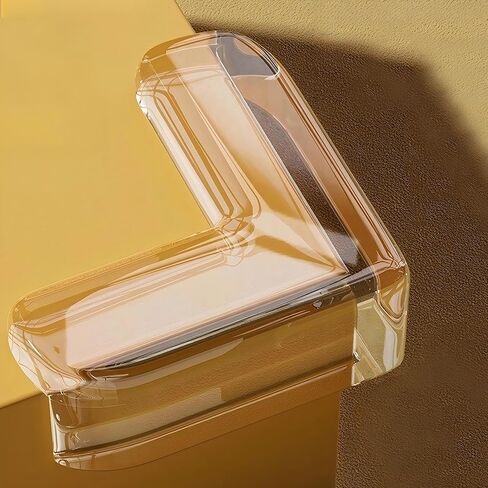8 Pcs Corner Protector, Clear Furniture Corner Guard & Edge Safety Bumpers for Table Edges & Sharp Corners (O Shape) in Saudi Arabia