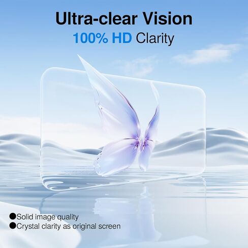 SMARTDEVIL Screen Protector for Google Pixel 9 Pro XL (3 Pack) + Camera Lens Protector, HD Tempered Glass, Fingerprint Unlock Friendly, 9H Military-Grade Protection, Scratch & Drop Resistant in Saudi Arabia