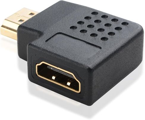 Cable Matters 2-Pack Flat Right Angle HDMI Adapter (HDMI 270 Degree Adapter) with 4K and HDR Support in Saudi Arabia