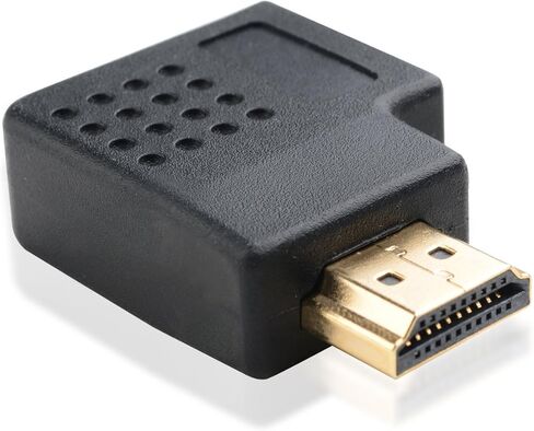 Cable Matters 2-Pack Flat Right Angle HDMI Adapter (HDMI 270 Degree Adapter) with 4K and HDR Support in Saudi Arabia