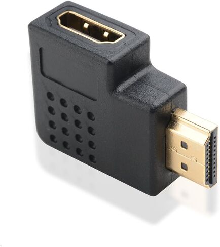 Cable Matters 2-Pack Flat Right Angle HDMI Adapter (HDMI 270 Degree Adapter) with 4K and HDR Support in Saudi Arabia