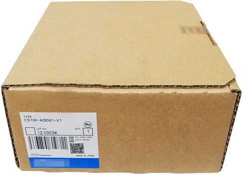 Expedited CS1W-AD081-V1 New and Sealed in Box CS1WAD081V1 1 Year Warranty in Saudi Arabia