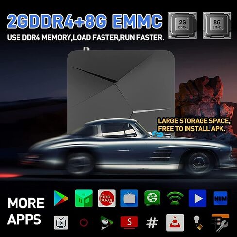 Kinhank Super Console X2 pro مع 100000+Games Retro Game Console، وحدة تحكم ألعاب الفيديو مع EmuELEC 4.6/Android 9.0 في 1، 2.4G+5G وBT 5.0، متوافقة مع أكثر من 65 محاكيًا، 2 وحدات تحكم in Kuwait
