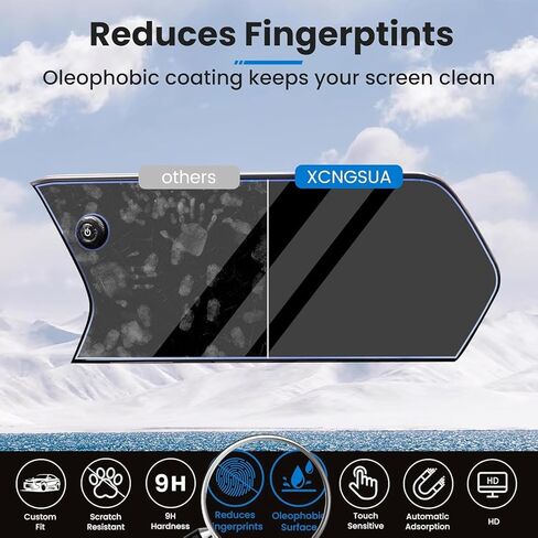 لـ 2024 2025 2026 واقي شاشة Chevy Trailblazer لعام 2026 2025 2024 Trailblazer (LT/2RS/ACTIV) واقي شاشة لملحقات Chevy Trailblazer 2024 2025 2026 (11in Navi+8in Dash) شاشة لمس، زجاج مقسى 9H (عبوتان) in Kuwait