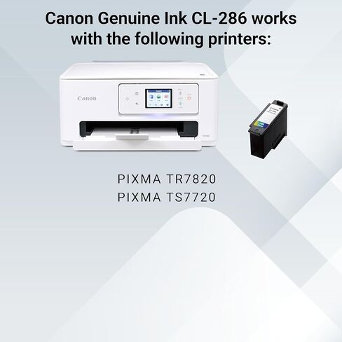 Canon CL-286 خرطوشة حبر اللون الأصلي ، متوافقة مع TR7820 ، TS7720/7722 in Saudi Arabia