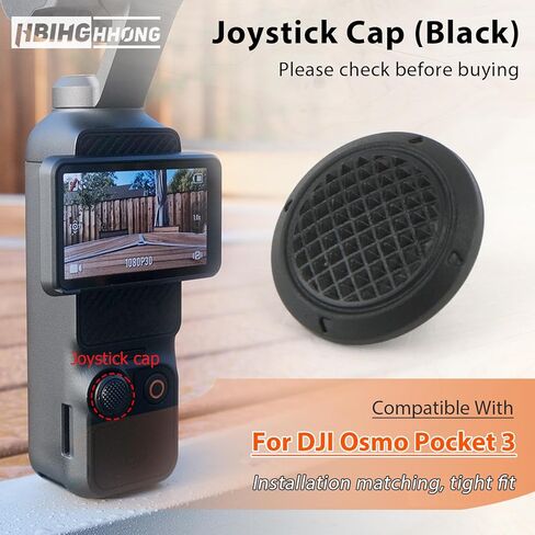 for DJI Osmo Pocket 3 Joystick Button Cap Replacement for Osmo Pocket 3 5D Button Cap Camera Gimbal Handheld Accessories Parts in Saudi Arabia