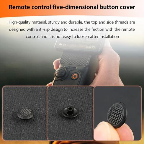 for DJI Osmo Pocket 3 Joystick Button Cap Replacement for Osmo Pocket 3 5D Button Cap Camera Gimbal Handheld Accessories Parts in Saudi Arabia