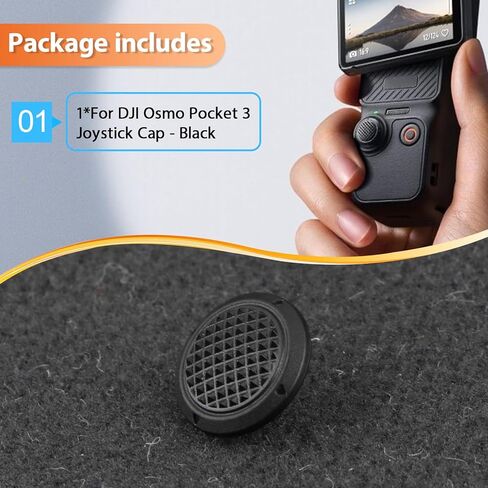 for DJI Osmo Pocket 3 Joystick Button Cap Replacement for Osmo Pocket 3 5D Button Cap Camera Gimbal Handheld Accessories Parts in Saudi Arabia