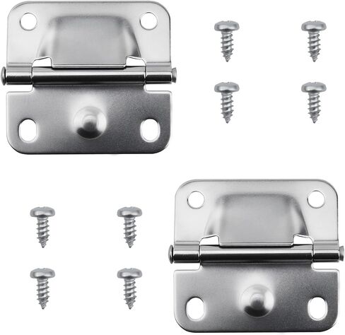 2 Pack Cooler Stainless Steel Hinge Replacement for Coleman, Cooler Hinges Replacement with Screws, Replacement Hinges for Coleman Cooler Accessory in Kuwait