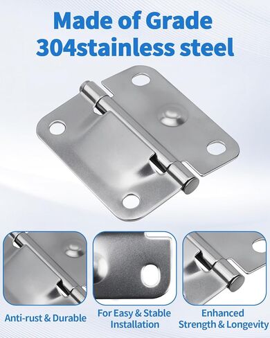 2 Pack Cooler Stainless Steel Hinge Replacement for Coleman, Cooler Hinges Replacement with Screws, Replacement Hinges for Coleman Cooler Accessory in Kuwait