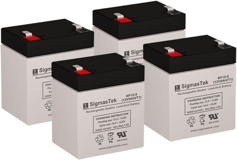 بطارية متوافقة مع SigmasTek Leoch DJW12-4.5، 12 فولت 5 أمبير F1 in Kuwait