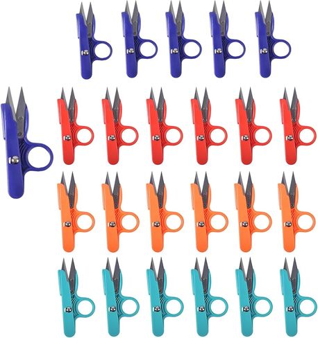 مقصات خيط UCEC ، مقص الكروشيه مقص خيوط مقص صغير مقص مصغر مقص مقص تطريز مقص مقص مقص Clippers لخياطة الحياكة ، 12 حزمة in Kuwait