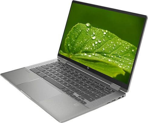 HP 2024 Chromebook 2 في 1 قابل للتحويل، شاشة لمس 14 بوصة FHD، معالج Intel 11th i3 يصل إلى 3.80 جيجا هرتز، 8 جيجا SDRAM، 128 جيجا NVME SSD، فتحة MSD، واي فاي فائق السرعة، نظام تشغيل Chrome، رمادي دوف (متجدد) in Kuwait