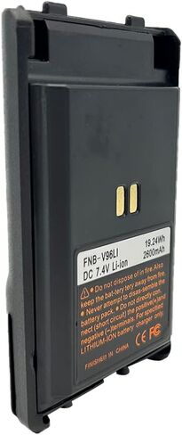 10 Pack FNB-V96 FNB-V96Li 2600mAh Li-ion Battery Compatible for VX-350 VX-351 VX-354 VX-359 VX350 VX351 VX354 VX359 Two Way Radio in Saudi Arabia