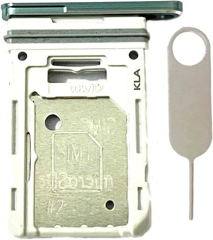 Dual Sim Card Tray Slot Holder Micro SD Card Replacement for Samsung Galaxy S20 FE 4G G780U S20 FE 5G G781U G781B 2020 Incl Card Ejector pin (Mint Green) in Saudi Arabia