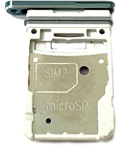 Dual Sim Card Tray Slot Holder Micro SD Card Replacement for Samsung Galaxy S20 FE 4G G780U S20 FE 5G G781U G781B 2020 Incl Card Ejector pin (Mint Green) in Saudi Arabia
