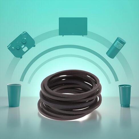10 Pcs Black Disk Drive Rubber Belt Replacement for Xbox 360, Replacement Belt Kit for Rock for Tumblers, Humidifier Parts and Accessories in Saudi Arabia