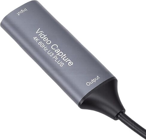 بطاقة التقاط فيديو CUIFATI 4K HDMI، HDMI إلى 1080P 60 إطارًا في الثانية USB A بطاقة تسجيل فيديو للبث والألعاب وتسجيل التلفزيون، زمن استجابة منخفض، متوافقة مع Wins وLinux وAndroid in Saudi Arabia