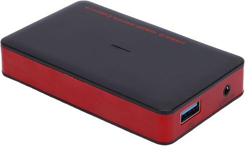 بطاقة التقاط فيديو Yoidesu 4K HDMI، بطاقة التقاط فيديو صوت USB 1080p 60FPS USB لتسجيل الألعاب والبث المباشر، تدعم إدخال الميكروفون ومخرج سماعة الرأس 3.5 مم in Saudi Arabia