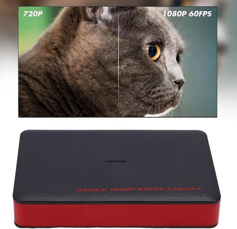 بطاقة التقاط فيديو Yoidesu 4K HDMI، بطاقة التقاط فيديو صوت USB 1080p 60FPS USB لتسجيل الألعاب والبث المباشر، تدعم إدخال الميكروفون ومخرج سماعة الرأس 3.5 مم in Saudi Arabia