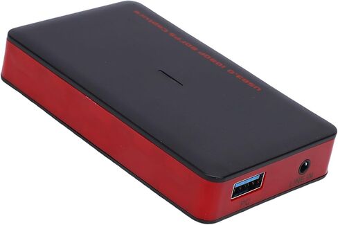 بطاقة التقاط فيديو Yoidesu 4K HDMI، بطاقة التقاط فيديو صوت USB 1080p 60FPS USB لتسجيل الألعاب والبث المباشر، تدعم إدخال الميكروفون ومخرج سماعة الرأس 3.5 مم in Saudi Arabia