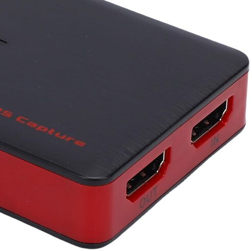 بطاقة التقاط فيديو Yoidesu 4K HDMI، بطاقة التقاط فيديو صوت USB 1080p 60FPS USB لتسجيل الألعاب والبث المباشر، تدعم إدخال الميكروفون ومخرج سماعة الرأس 3.5 مم in Saudi Arabia