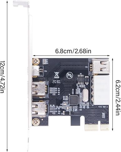 PCIE 1X 1394 يلتقط الفيديو بطاقة محول 6 دبوس 4 ميناء محولات ملحقات الكمبيوتر المكتبي لأجهزة الكمبيوتر المكتبية البث والعتاد in Kuwait