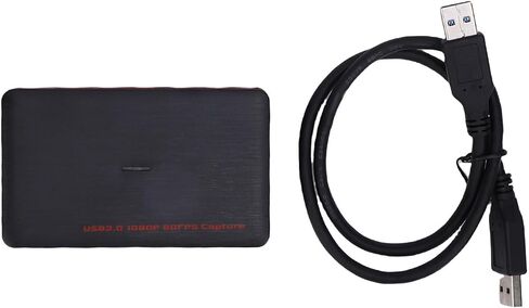 بطاقة التقاط فيديو صوت Diyeeni 4K HDM، 1080P 60FPS USB 3.2 Full HD 4K@30 هرتز، جهاز بطاقات التقاط بث الألعاب، متوافق مع Switch، OBS، MacLinux، Live in Saudi Arabia