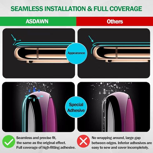 ASDAWN Galaxy Note 20 غطاء زجاجي خلفي بديل مع دليل التثبيت + عدسة الكاميرا المثبتة مسبقًا + جميع المواد اللاصقة + أدوات لهاتف Samsung Galaxy Note 20 SM-N980 SM-N981 جميع الحاملات (أزرق غامض) in Kuwait