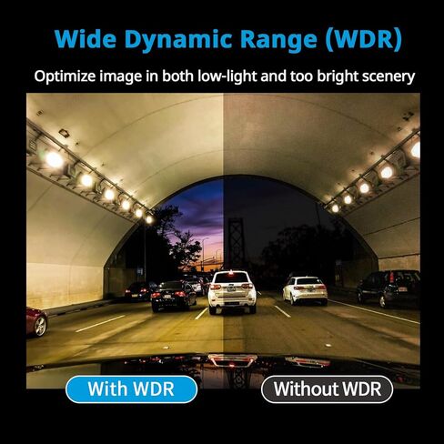 كاميرا HP 4K+1080P Dash Cam، كاميرا أمامية وخلفية للسيارات، شاشة LCD 1.5 بوصة، بطاقة 64 جيجابايت، رؤية ليلية مع WDR، دعم وضع ركن السيارة، تتبع نظام تحديد المواقع العالمي (GPS)، تسجيل حوادث مستشعر G، موديل f499x in Saudi Arabia
