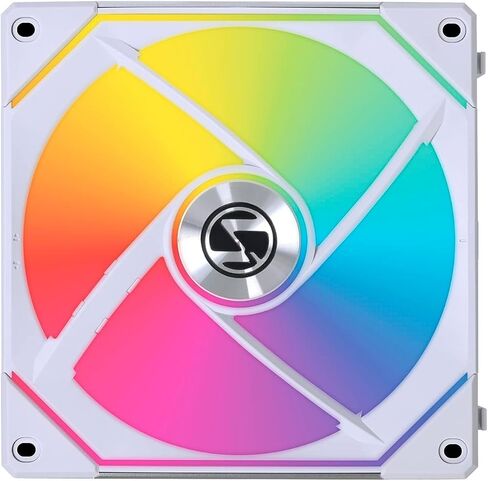 Lian Li Galahad II LCD 360 AIO CPU Liquid Cooler With SL Infinity Fans White - GA2ALCD36INW.US & 140mm White Single Pack Without Controller in Saudi Arabia