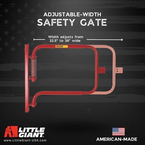 Little Giant SGS-R Red Adjustable Spring Safety Gate in Saudi Arabia