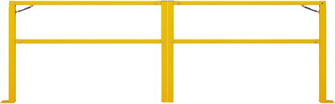 بوابة إرساء باب مقاس 11.5 بوصة W لتحميل الحماية من مخاطر السقوط في الخليج، وبوابة أمان قابلة للطي، وبوابة خليجية، وحاجز أمان، ومتوازن in Kuwait