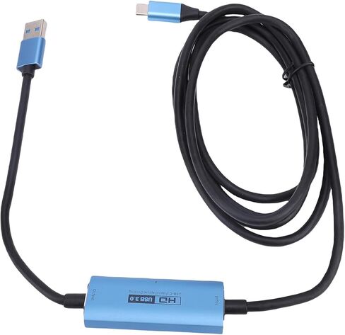 EBTOOLS USB3.0 Video Capture Card, Type C 4K 30Hz 1080P 60Hz HDMI to USB Card with PD 100W Fast Charge, Low Latency, for Live Streaming Gaming Recording Video Editing in Saudi Arabia