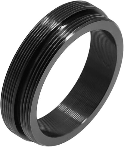 حلقة محول تلسكوب ذكر M40X1 إلى M42X0.75 ذكر، محول T2 من سبائك الألومنيوم الأسود للتصوير الفوتوغرافي بالتلسكوب الفلكي in Saudi Arabia