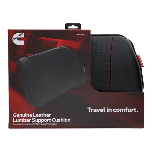 Cummins Leather Memory Foam Seat Cushion Spinal Support - Office Chair Cushion and Car Truck Accessory in Saudi Arabia