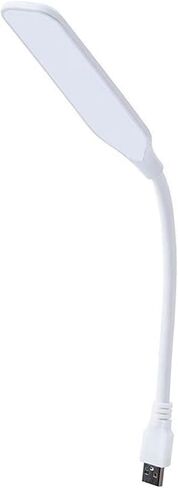 14 - مصباح قراءة USB LED، مفتاح لمس خافت للضوء 3 - مستوى السطوع، رقبة معقوفة مرنة لأجهزة الكمبيوتر المحمول وأجهزة الكمبيوتر المكتبية وأجهزة الكمبيوتر المحمولة وأجهزة الكمبيوتر المحمولة وإضاءة لوحة المفاتيح المحمولة (أبيض) in Saudi Arabia