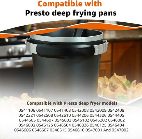 09982 Deep Fryer Power Cord for Presto FryDaddy and Granpappy Electric Fryers,Deep Fryer Cord Replacement for Presto 09982 85691 in Saudi Arabia