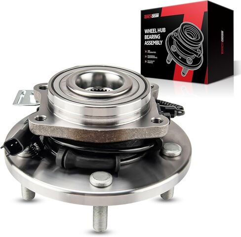 Torchbeam 513423 2 PCS Front Wheel Bearing & Hub Assembly Fit for 2018-2023 Jeep Wrangler, 2020-2023 Jeep Gladiator 5 Lugs in Saudi Arabia