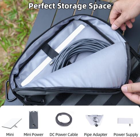 XTAR Adventure Bag for Starlink Mini,Outdoor Travel Bag, fits Starlink Mini Dish Kit in Saudi Arabia