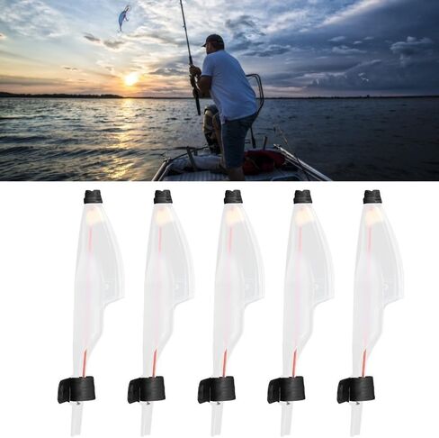 ‌5PCS Telescopic Fishing Rod Tip Caps PVC Rod Pole Top Cover Guards for Sea Fishing Rods Accessory in Saudi Arabia