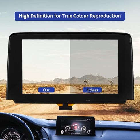 استبدال محول رقمي لشاشة اللمس 8 بوصات لسيارة Mazda CX-9 CX9 Sport Grand Touring GS GT Radio Screen 2016 2017 2018 2019، شاشة لمس تناسب TK49-611J0 TK49-611JA TK49-611JB نظام ملاحة OEM in Kuwait