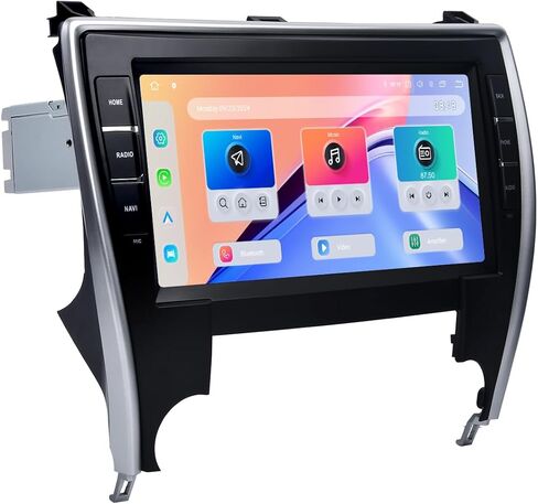 Dasaita 10.33" Car Stereo for Toyota Camry 2015-2017, Wireless CarPlay & Android Auto, 6GB+64GB Head Unit with 4G LTE, 5G WiFi, Touchscreen Radio, Android 13 in Saudi Arabia