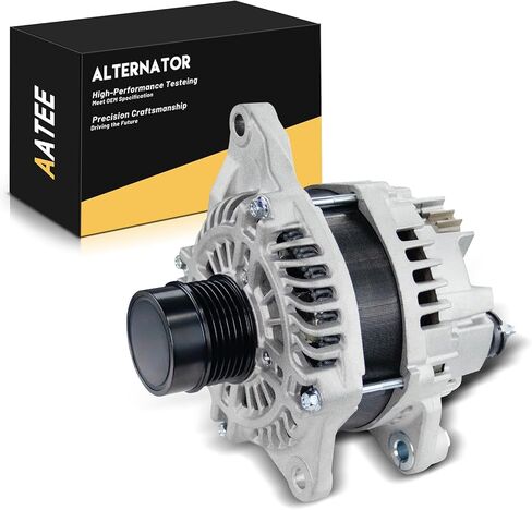 AATEE 27060-0P240 مولد تيار ثابت مناسب لـ: -Toyota Highlander 2011-2016، Sienna 2007-2016، Venza 2010-2015 لـ: -Lexus ES350 2016-2018، RX350 2010-2014 3.5L V6، 12V 150A CW 7-الأخدود بكرة in Kuwait