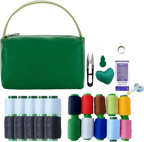 MaryLavender Sewing Kit Portable Sewing Supplies Accessories Box with Thread, Needles, Scissors in Saudi Arabia