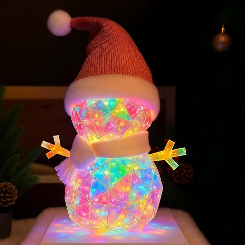 LED Valentines Romantic Gift Teddy Bear Night Light, Holographic Iridescent Design, Nursery Decor Display Box with Ribbon (Red Heart, Medium) in Saudi Arabia