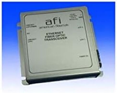 American Fibertek - MX-46-FX-ST-POE - 10/100base Ethernet Tcvr, 2f, Mm St, Poe+ in Saudi Arabia