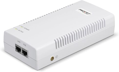 حاقن Gigabit PoE بقدرة 90 وات متوافق مع IEEE802.3bt/at/af، يوفر منفذ PoE حماية من زيادة التيار بقوة 6 كيلو فولت (10/700us) ومحول حاقن PoE++ للكاميرا/نقطة الوصول، EN90GBR in Kuwait