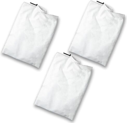 حقيبة تجميع الغبار - صغيرة، 3 عبوات، حقيبة غبار قابلة للتعديل، مع نظام فلتر ثلاثي الطبقات، تلتقط الغبار لأجهزة الصنفرة، ومنشار ميتري لجمع الغبار وإكسسوارات منشار الطاولة، تناسب المنافذ حتى 42 مم in Kuwait